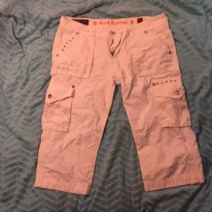Rock revival capris from buckle